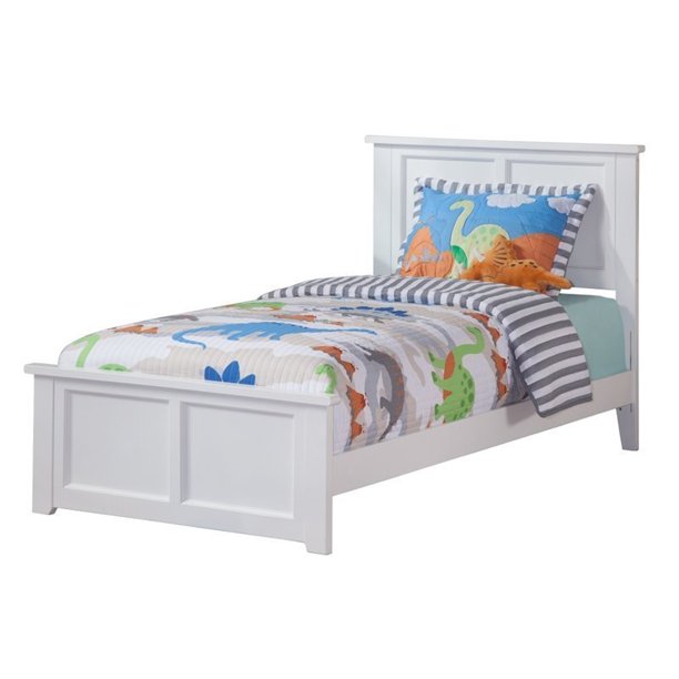 WoodCraft Basic Simple Wooden Bed - Furnishiaa -  -